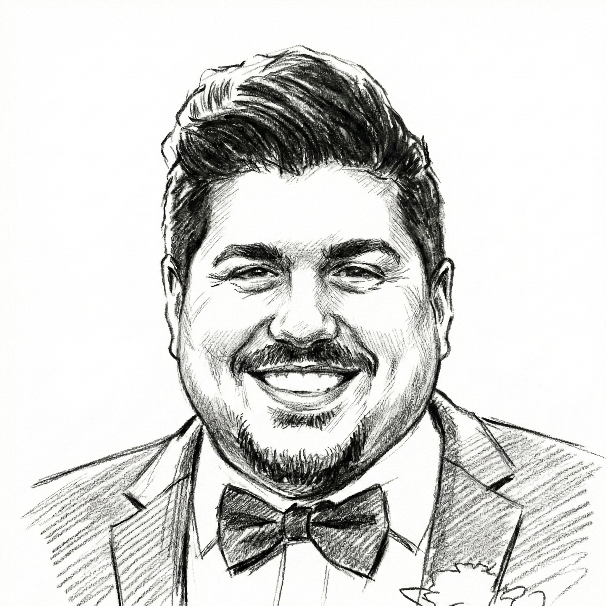 Dexter Miguel sketch portrait